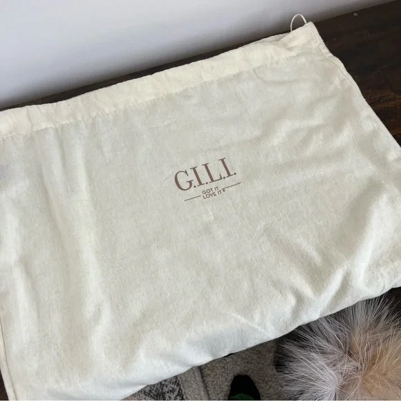 G.I.L.I. Classic Hobo Pebbled Leather in Blush. NWOT. Large #361 - Picture 12 of 12